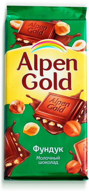 Шоколад ALPEN GOLD с фундуком  - передать осужденному в СИЗО, ИК, КП, ЛИУ, Тюрьмы