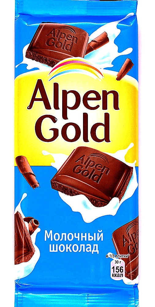 Шоколад молочный ALPEN GOLD  - передать осужденному в СИЗО, ИК, КП, ЛИУ, Тюрьмы